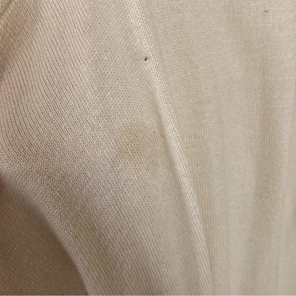 Worthington Cream Drape Cardigan Size S - Picture 4 of 7